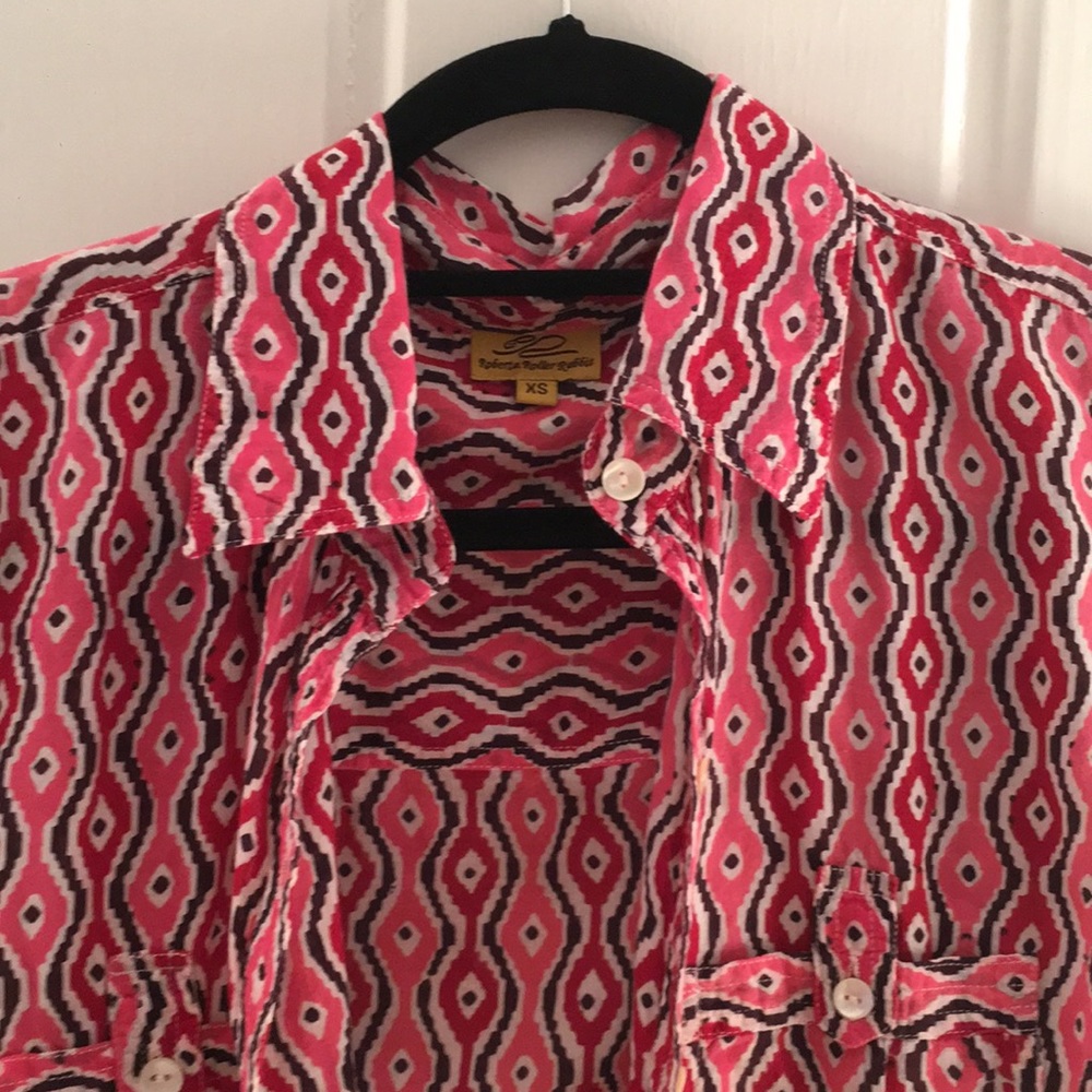 Roberta Roller Rabbit Button Down Dress! - image 3